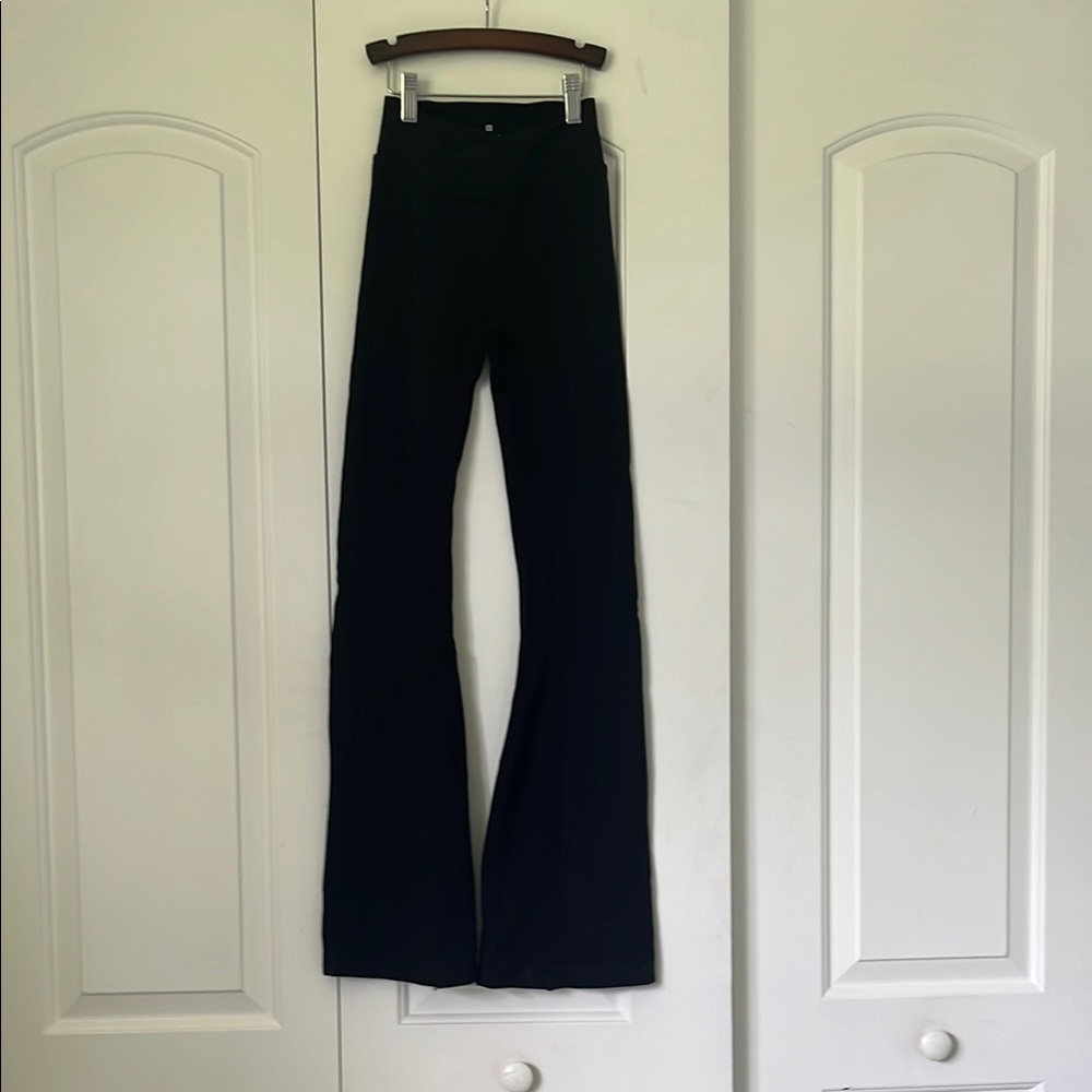 Black Flared leggings